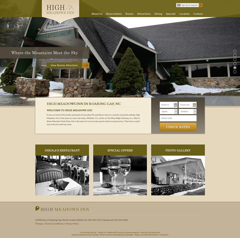 The High Meadows Inn